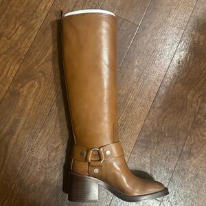 Loeffler Randall Tan Leather Heeled Boots